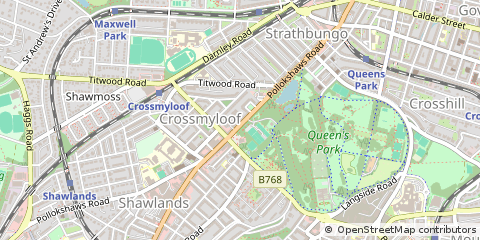 Map of Glasgow