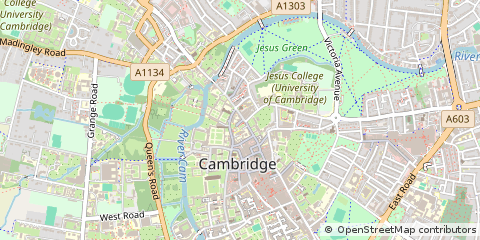 Map of Cambridge