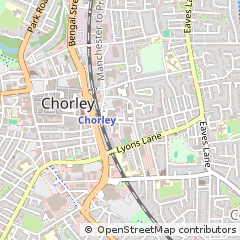 Map of Chorley