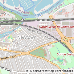 Map of Reading, Berkshire