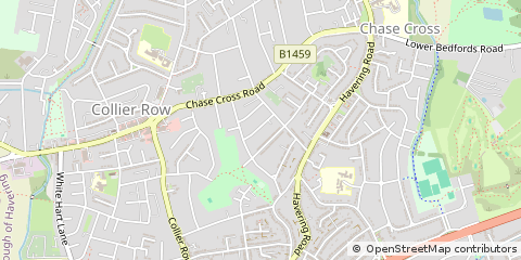 Map of Romford