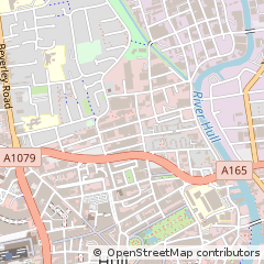 Map of Hull, East Yorkshire