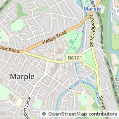 Map of Stockport