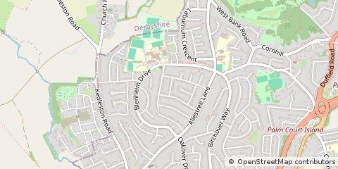 Map of Derby