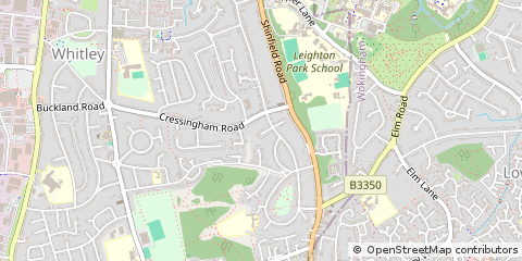 Map of Reading