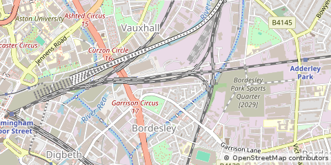 Map of Birmingham