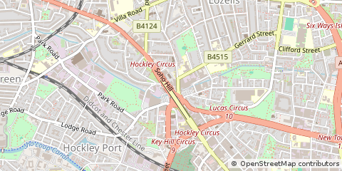 Map of Birmingham