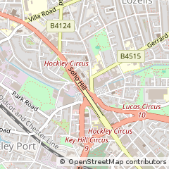 Map of Birmingham