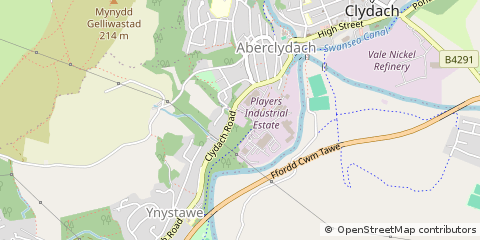 Map of Swansea
