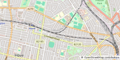 Map of Hove