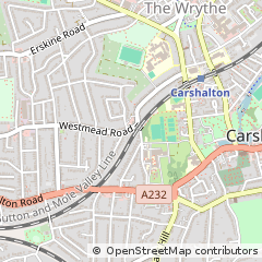 Map of Sutton