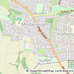 Map of Sheffield