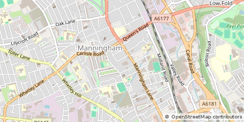 Map of Bradford