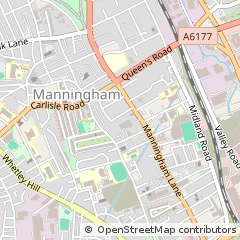 Map of Bradford