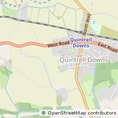 Map of Quintrell Downs, Cornwall