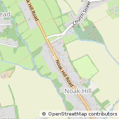 Map of Billericay, Essex