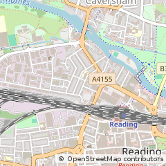 Map of Reading, Berkshire