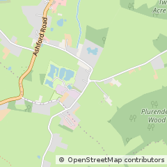 Map of Bethersden, Kent