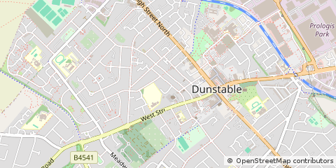 Map of Dunstable