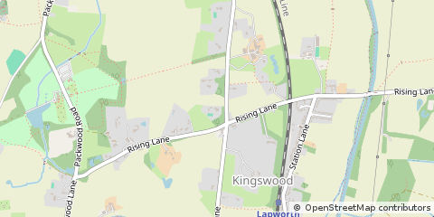 Map of Solihull, Warwickshire