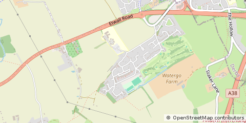 Map of Derby, Derbyshire