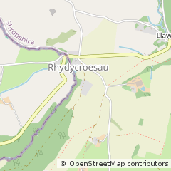 Map of Oswestry