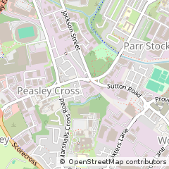 Map of Merseyside