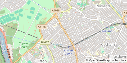 Map of Bristol