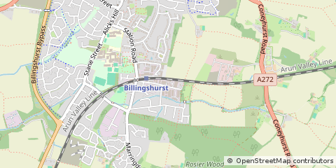 Map of West Sussex