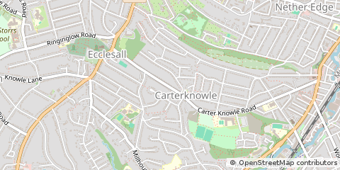 Map of Sheffield