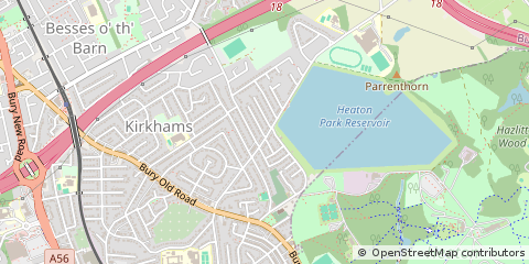 Map of Manchester