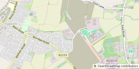Map of Arundel, West Sussex