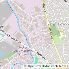 Map of Walsall, West Midlands