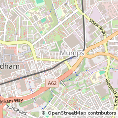 Map of Oldham