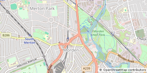 Map of Morden