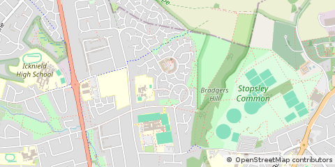Map of Luton