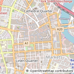 Map of Belfast