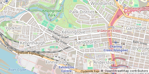Map of Glasgow
