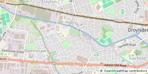 Map of Manchester
