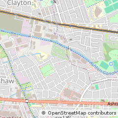 Map of Manchester