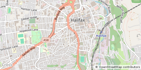Map of Halifax