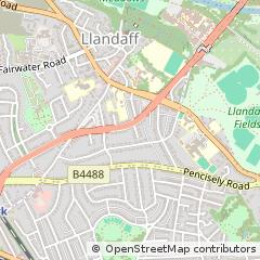 Map of Cardiff