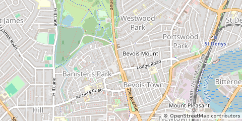 Map of Southampton, Hampshire