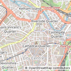 Map of Sheffield