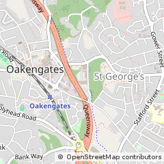 Map of Telford, Shropshire