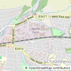 Map of Plymouth, Devon