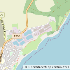 Map of Dysart, Fife