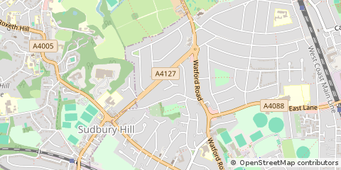 Map of Harrow