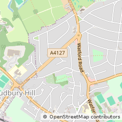 Map of Harrow