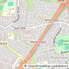 Map of Newcastle Upon Tyne